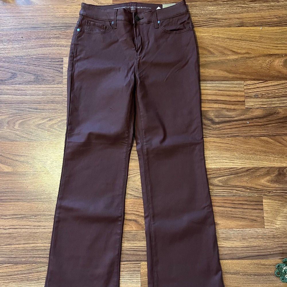 Chicos Stretch Girlfriend Bootcut Pants